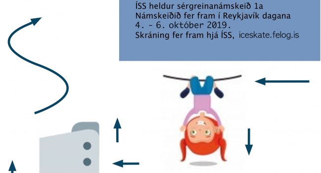 Þjálfaranámskeið 1a hjá Skautasambandi Íslands