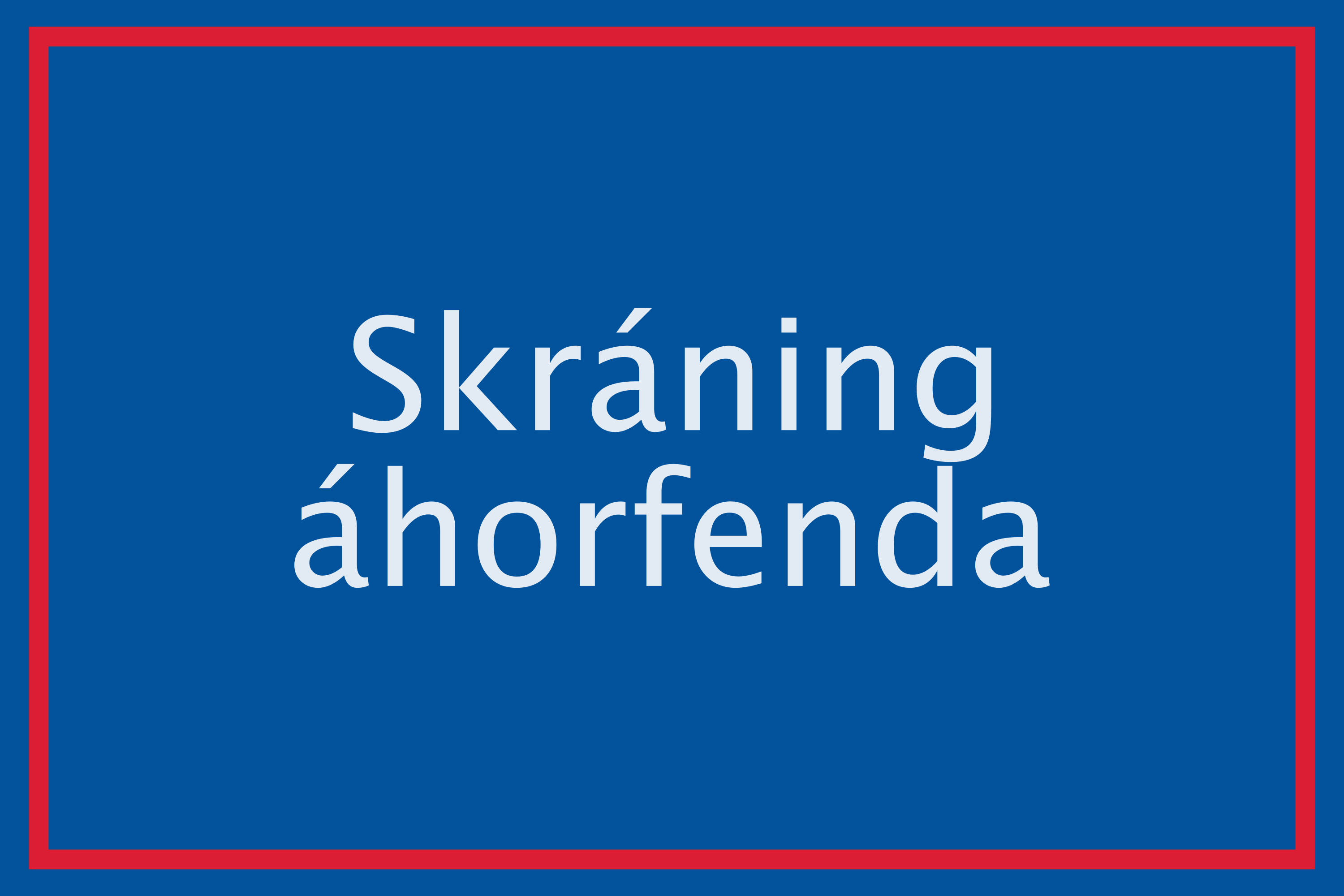 Íslandsmót ÍSS 2021: Skráning áhorfenda