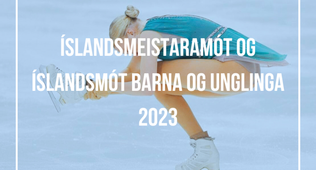 Íslandsmót og Íslandsmeistaramót ÍSS 2023: Dagskrá og keppendalistar