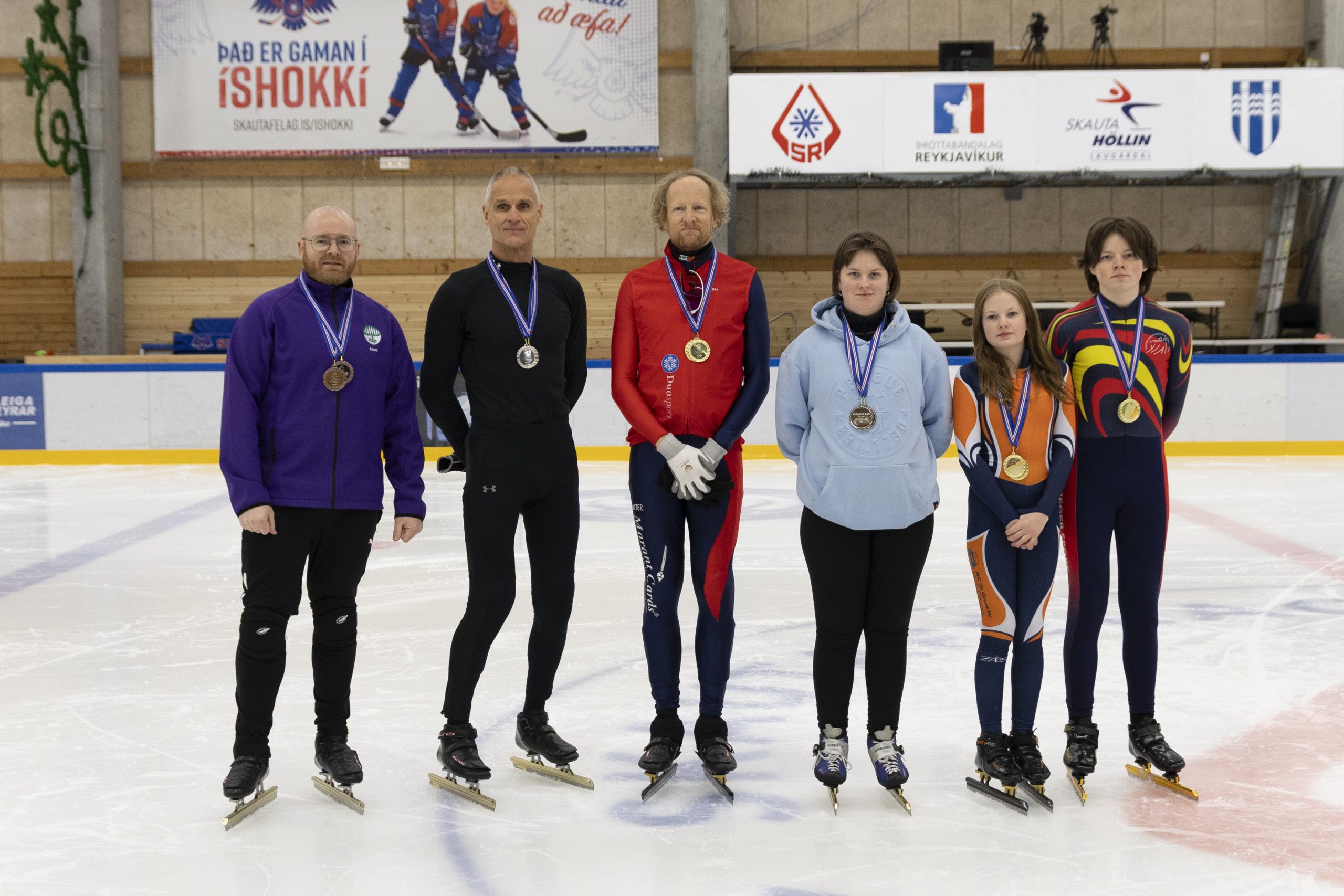 Íslandsmeistaramót í Short Track 2025