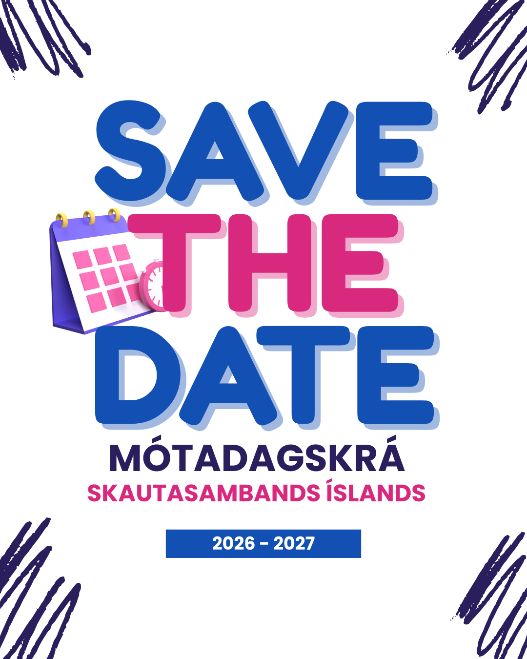 Mótadagskrá ÍSS 2026-2027